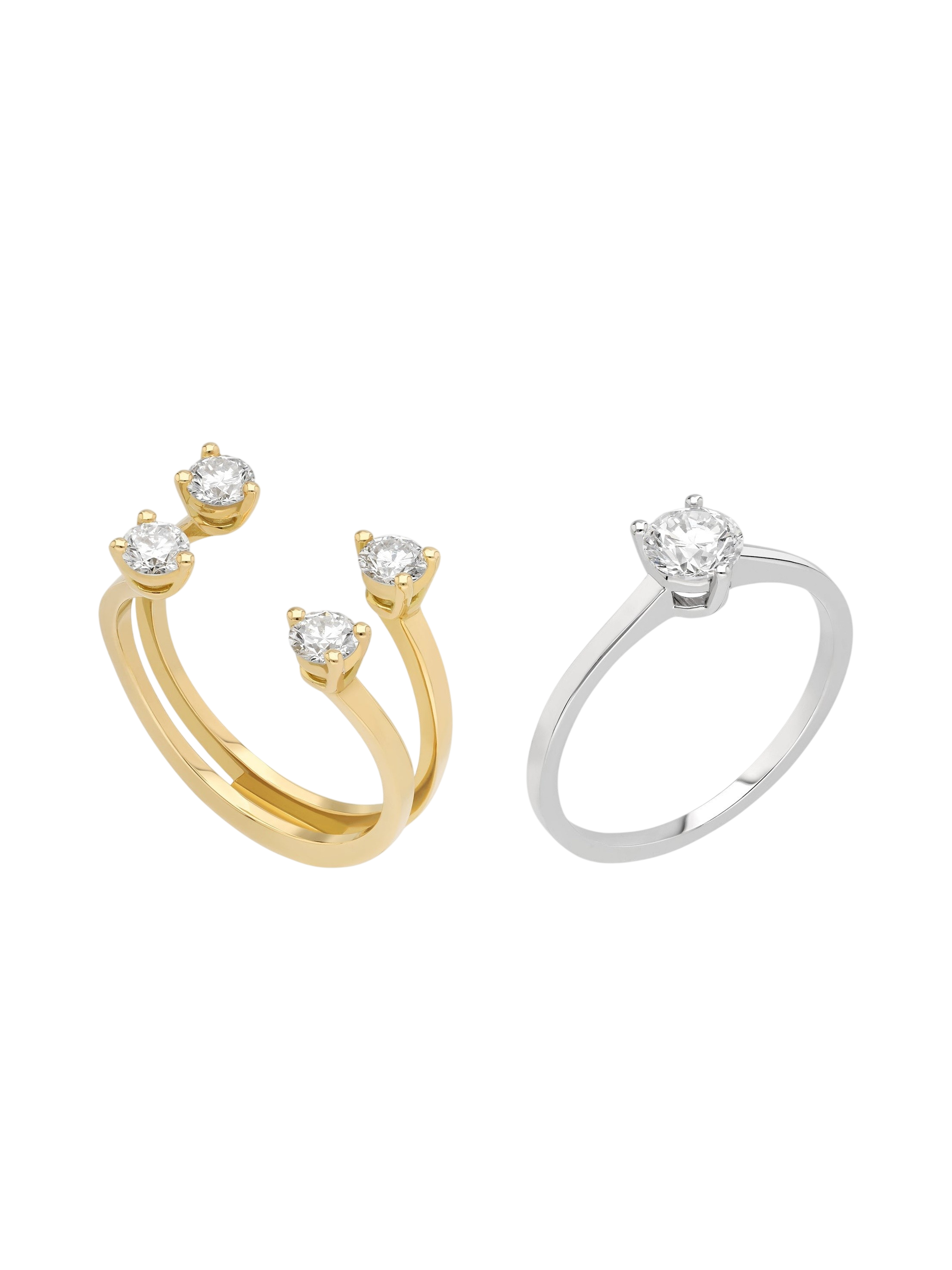 Dots ring duo set